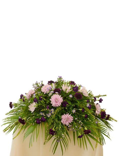 Picture of Mauve Memories Casket Spray