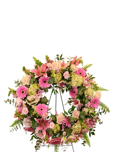 Picture of Pearl and Blush Wreath