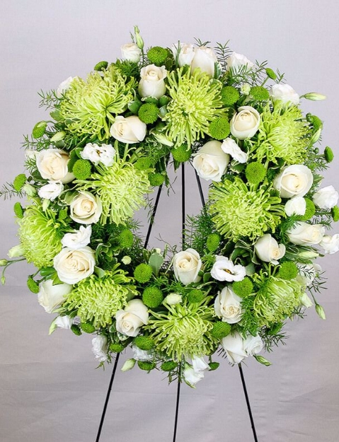 Funeral Flower Standing Sprays and Wreaths in Calgary Canada