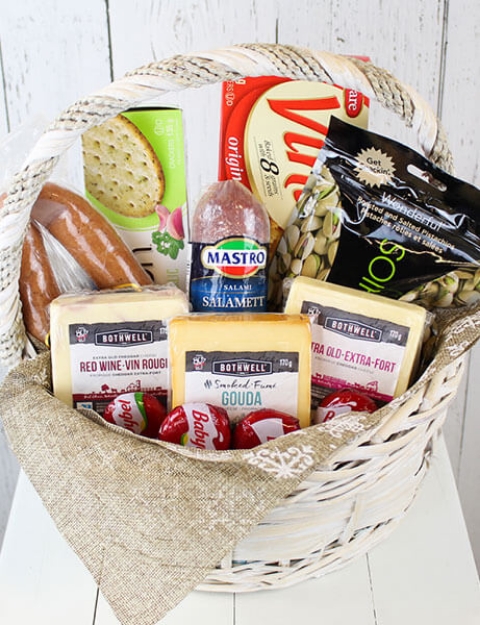 Picture of Charcuterie and Cheese Basket